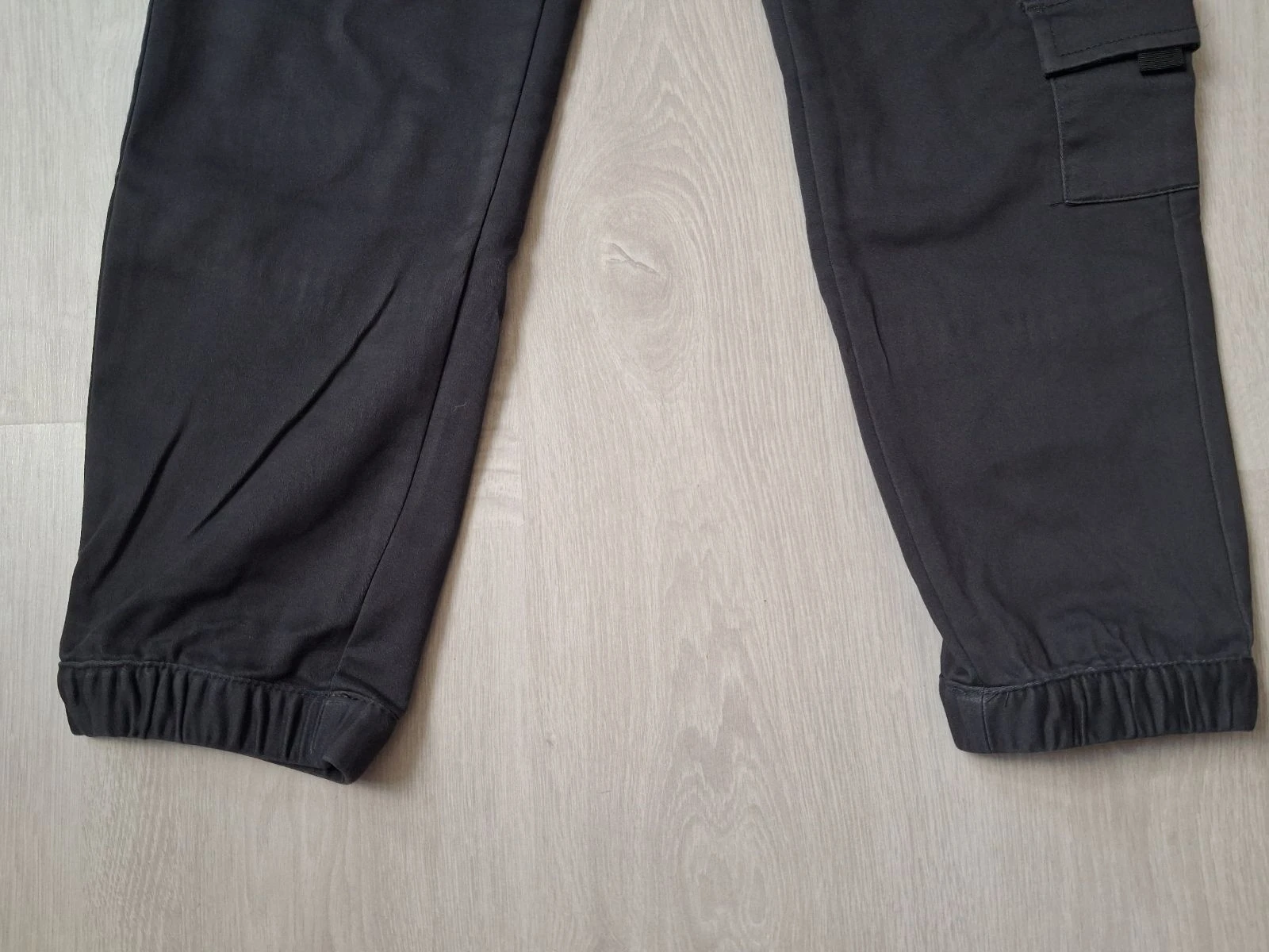 Calça Cargo Jogger Kiabi Cinza Antracita PP / 16 anos (Nova) – photo 2